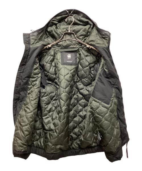 G-STAR RAW（ジースターロゥ）G-STAR RAW (ジースターロゥ) SETCALE JACKET/コーティング切替中綿ジャケット ブラック サイズ:Sの古着・服飾アイテム