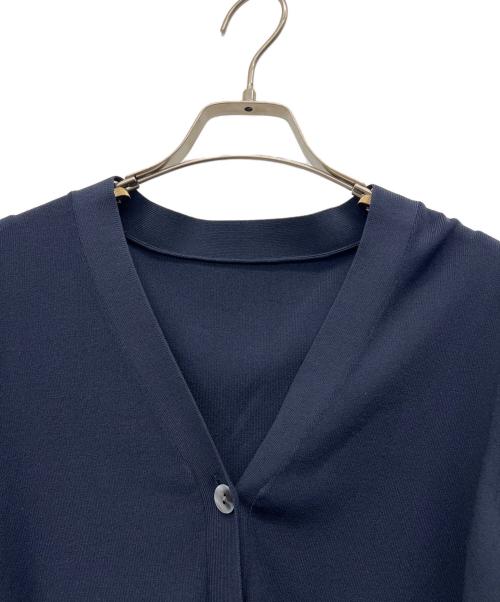 SOEJU（ソージュ）SOEJU (ソージュ) Vネックショートニットカーディガン ネイビー サイズ:Freeの古着・服飾アイテム