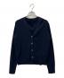 SOEJU（ソージュ）の古着「Vネックショートニットカーディガン」｜ネイビー