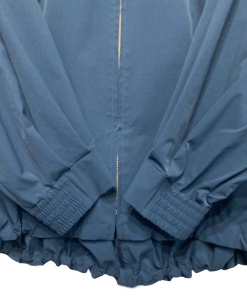 23区（ニジュウサンク）23区 (ニジュウサンク) ナイロン2WAYストレッチ ノーカラー ブルゾン ネイビー サイズ:36の古着・服飾アイテム