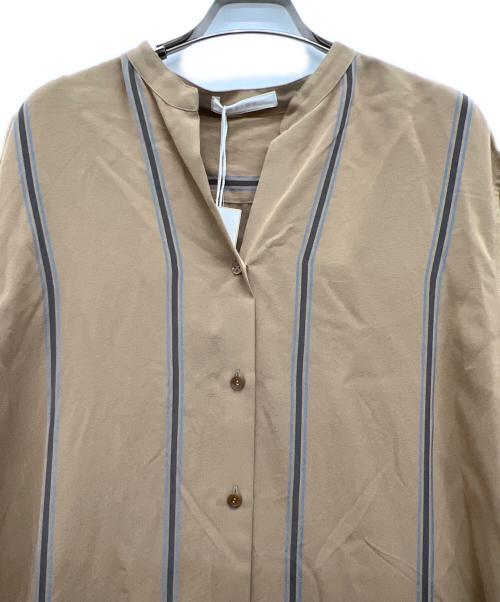 BEIGE（ベイジ）BEIGE (ベイジ) UGINE/シャツワンピース ブラウン サイズ:32の古着・服飾アイテム