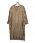 BEIGE（ベイジ）の古着「UGINE/シャツワンピース」｜ブラウン