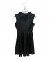 FOXEY (フォクシー) ノースリーブワンピース ブラック サイズ:38：7000円