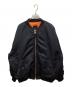 N.O.R.C（ノーク）の古着「オーバーサイズMA-1ブルゾン」｜ブラック