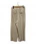 LOUNIE (ルーニー) 水着風素材ワイドパンツ ベージュ サイズ:40：3500円