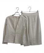 NOLLEY'S sophiノーリーズソフィー）の古着「麻調ツイルセットアップ」｜アイボリー