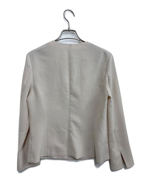 NOLLEY'S sophi（ノーリーズソフィー）NOLLEY'S sophi (ノーリーズソフィー) 麻調ツイルセットアップ アイボリー サイズ:36の古着・服飾アイテム