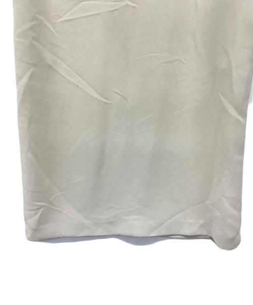 uncrave（アンクレイヴ）uncrave (アンクレイヴ) ウォッシャブルダブルクロスジレワンピース アイボリー サイズ:1の古着・服飾アイテム