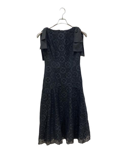 CELFORD（セルフォード）CELFORD (セルフォード) エンブロイダリー刺繍ワンピース ブラック サイズ:38 未使用品の古着・服飾アイテム