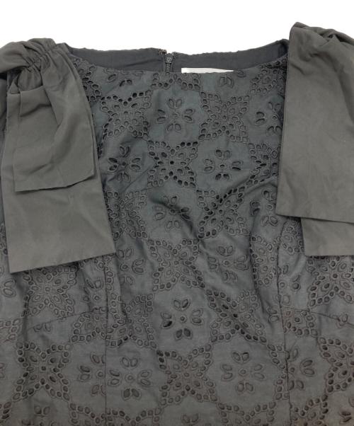 CELFORD（セルフォード）CELFORD (セルフォード) エンブロイダリー刺繍ワンピース ブラック サイズ:38 未使用品の古着・服飾アイテム