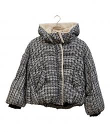 Snidel（スナイデル）の古着「ツイードダウン」｜ミックス