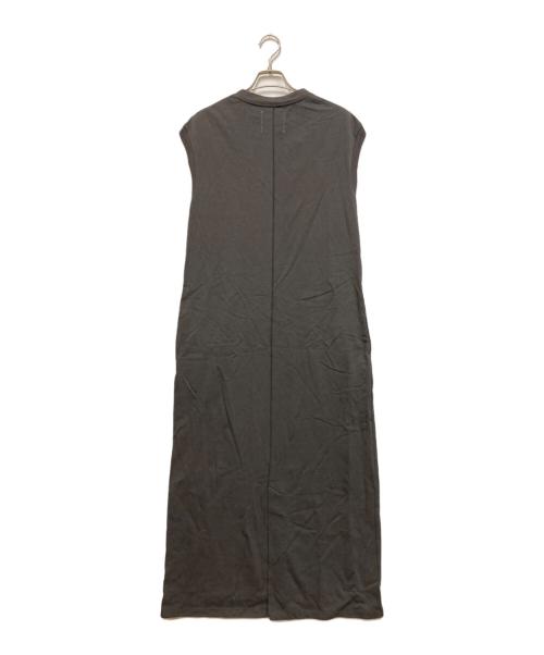 AK+1（エーケーワン）AK+1 (エーケーワン) フレンチスリーブカットソーワンピース グレー サイズ:38の古着・服飾アイテム