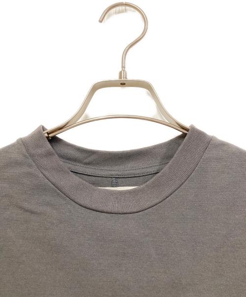 AK+1（エーケーワン）AK+1 (エーケーワン) フレンチスリーブカットソーワンピース グレー サイズ:38の古着・服飾アイテム