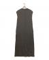 AK+1 (エーケーワン) フレンチスリーブカットソーワンピース グレー サイズ:38：3000円
