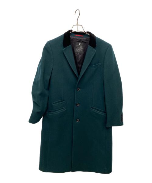 LOVELESS（ラブレス）LOVELESS (ラブレス) チェスターコート グリーン サイズ:3の古着・服飾アイテム