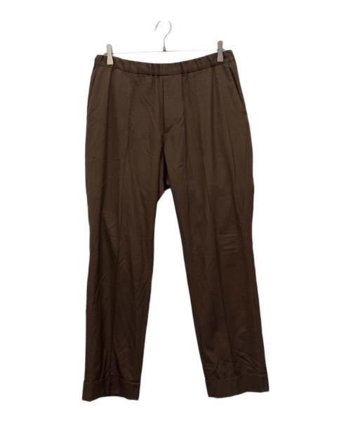 AURALEE（オーラリー）AURALEE (オーラリー) WOOL SILK TROPICAL EASY SLACKS ブラウン サイズ:5の古着・服飾アイテム