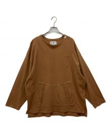 CMF OUTDOOR GARMENT（コンフィーアウトドアガーメント）の古着「LONG SLEEVE SLOW DRY T-SHIRT」｜ブラウン