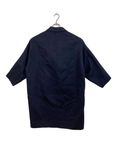 MUSE de Deuxieme Classe（ミューズ ドゥーズィエム クラス）MUSE de Deuxieme Classe (ミューズ ドゥーズィエム クラス) ウールアンゴラリバーコート ネイビー サイズ:SIZE Freeの古着・服飾アイテム