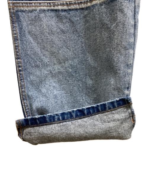 YENN（イエン）YENN (イエン) HIGH RISE TUCK WIDE PANTS インディゴ サイズ:40の古着・服飾アイテム