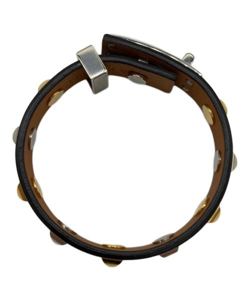 HERMES（エルメス）HERMES (エルメス) MINI DOG CLOUS CARRES ベージュの古着・服飾アイテム