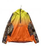 NIKE NOCTAナイキ ノクタ）の古着「Half-Zip Hooded Running Jacket」｜イエロー