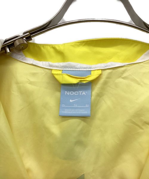 NIKE NOCTA（ナイキ ノクタ）NIKE NOCTA (ナイキ ノクタ) Half-Zip Hooded Running Jacket イエロー サイズ:XLの古着・服飾アイテム