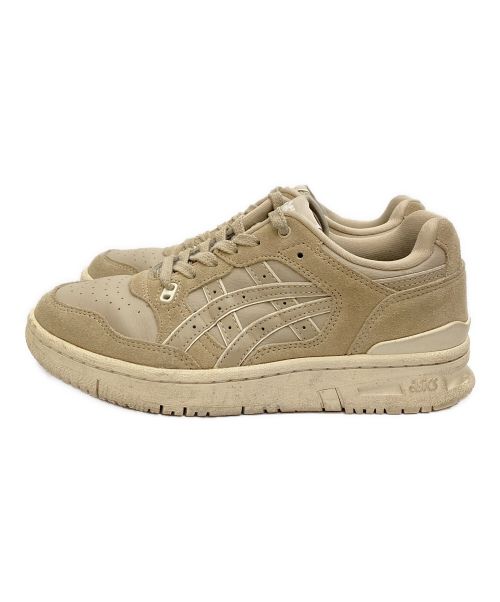 asics（アシックス）asics (アシックス) ローカットスニーカー ベージュ サイズ:25.0cmの古着・服飾アイテム