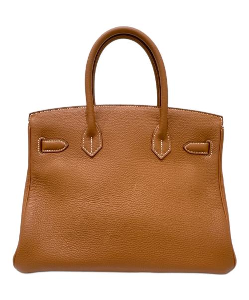 HERMES（エルメス）HERMES (エルメス) バーキン 30/シルバー金具/ゴールド/T刻印:2015年 ゴールド×シルバー金具 サイズ:30の古着・服飾アイテム