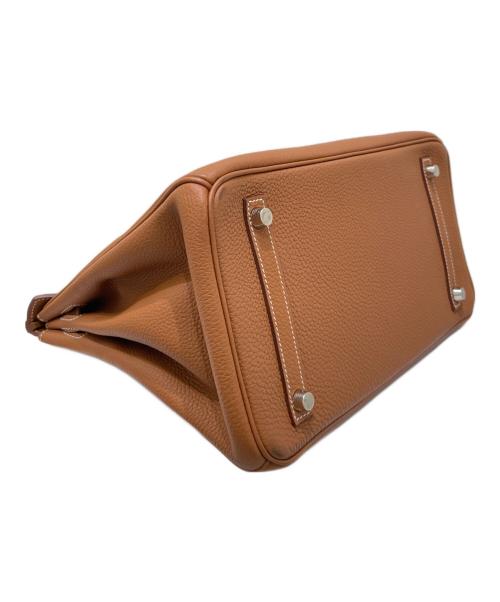 HERMES（エルメス）HERMES (エルメス) バーキン 30/シルバー金具/ゴールド/T刻印:2015年 ゴールド×シルバー金具 サイズ:30の古着・服飾アイテム