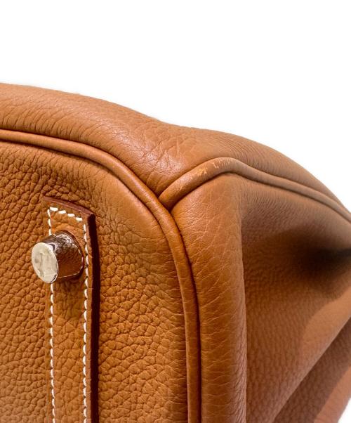 HERMES（エルメス）HERMES (エルメス) バーキン 30/シルバー金具/ゴールド/T刻印:2015年 ゴールド×シルバー金具 サイズ:30の古着・服飾アイテム