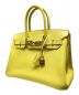 中古・古着 HERMES (エルメス) バーキン 30 ライム サイズ:30：1370000円