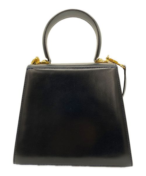 Salvatore Ferragamo（サルヴァトーレ フェラガモ）Salvatore Ferragamo (サルヴァトーレ フェラガモ) ガンチーニ2WAYバッグ ネイビーの古着・服飾アイテム