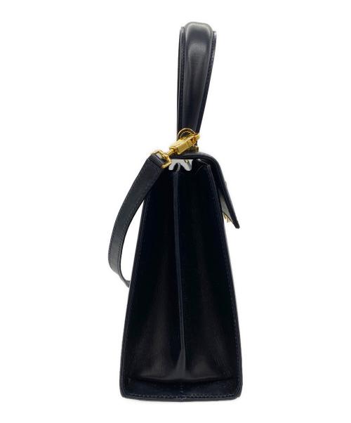 Salvatore Ferragamo（サルヴァトーレ フェラガモ）Salvatore Ferragamo (サルヴァトーレ フェラガモ) ガンチーニ2WAYバッグ ネイビーの古着・服飾アイテム