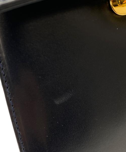 Salvatore Ferragamo（サルヴァトーレ フェラガモ）Salvatore Ferragamo (サルヴァトーレ フェラガモ) ガンチーニ2WAYバッグ ネイビーの古着・服飾アイテム