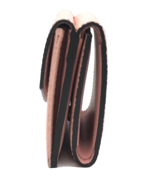 bonaventura（ボナベンチュラ）BONAVENTURA (ボナベンチュラ) コンパクトウォレット ピンクの古着・服飾アイテム