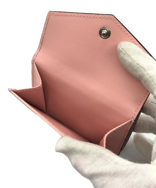 bonaventura（ボナベンチュラ）BONAVENTURA (ボナベンチュラ) コンパクトウォレット ピンクの古着・服飾アイテム