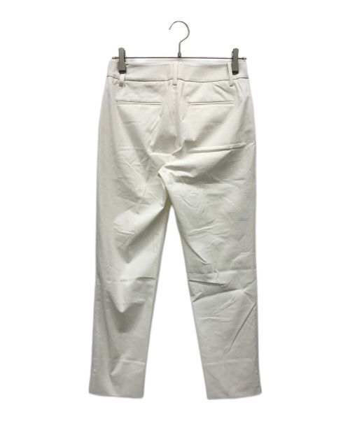 ESTNATION（エストネーション）ESTNATION (エストネーション) テーパードパンツ ホワイト サイズ:38 未使用品の古着・服飾アイテム