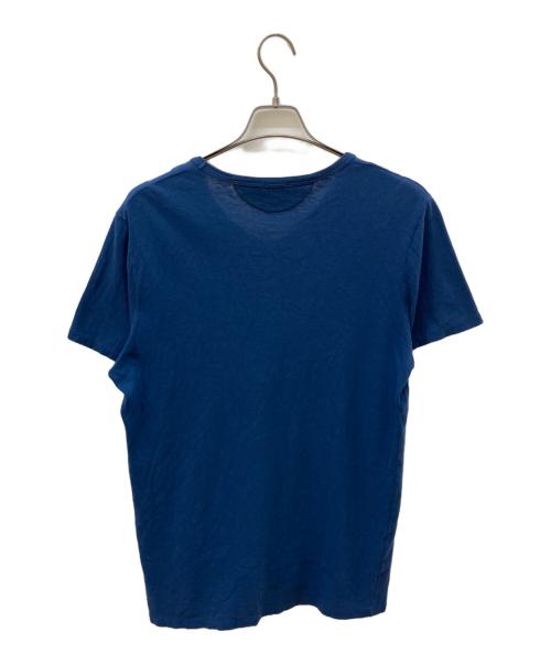 TOM FORD（トムフォード）TOM FORD (トムフォード) VネックTシャツ ブルー サイズ:50の古着・服飾アイテム