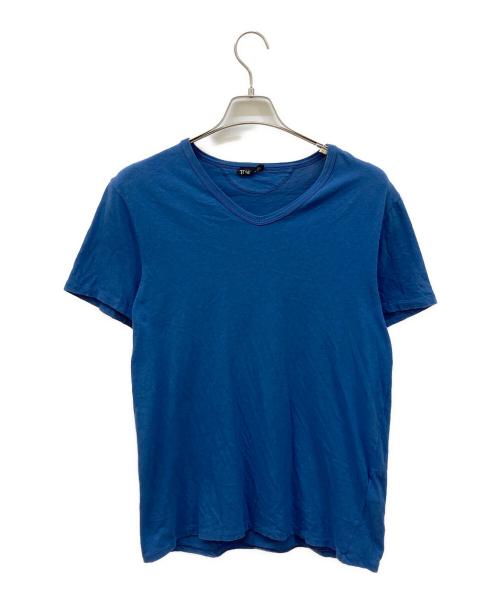 TOM FORD（トムフォード）TOM FORD (トムフォード) VネックTシャツ ブルー サイズ:50の古着・服飾アイテム