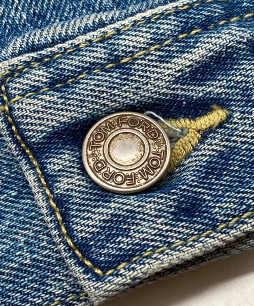 TOM FORD（トムフォード）TOM FORD (トムフォード) デニムトラッカージャケット インディゴ サイズ:Mの古着・服飾アイテム