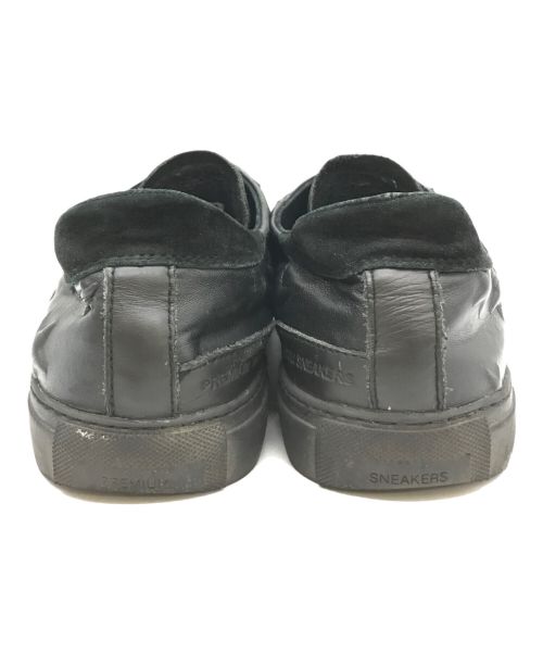 D.A.T.E.（デイト）D.A.T.E. (デイト) スターエンボスレザースニーカー ブラック サイズ:27の古着・服飾アイテム