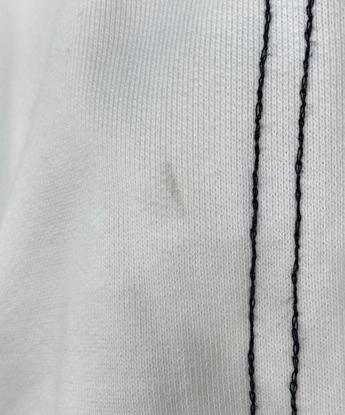 adidas（アディダス）adidas (アディダス) ALEXANDER WANG (アレキサンダー・ワン) Graphic Hoodie ホワイト サイズ:Оの古着・服飾アイテム