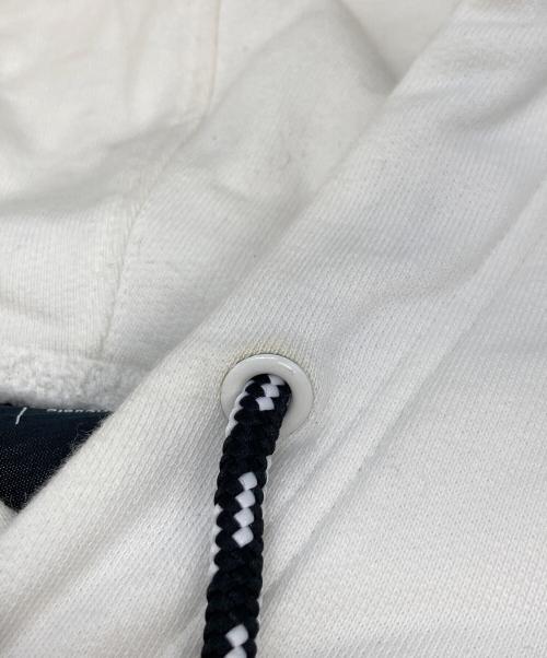adidas（アディダス）adidas (アディダス) ALEXANDER WANG (アレキサンダー・ワン) Graphic Hoodie ホワイト サイズ:Оの古着・服飾アイテム