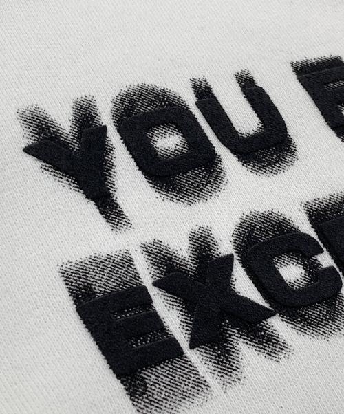 adidas（アディダス）adidas (アディダス) ALEXANDER WANG (アレキサンダー・ワン) Graphic Hoodie ホワイト サイズ:Оの古着・服飾アイテム