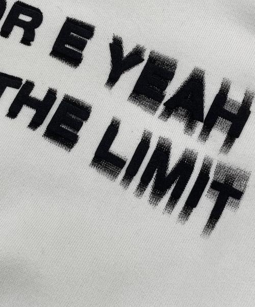 adidas（アディダス）adidas (アディダス) ALEXANDER WANG (アレキサンダー・ワン) Graphic Hoodie ホワイト サイズ:Оの古着・服飾アイテム