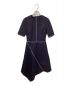 STELLA McCARTNEY（ステラマッカートニー）の古着「ステッチデザイン変形ワンピース」｜ネイビー