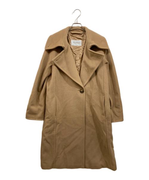 MaxMara（マックスマーラ）MaxMara (マックスマーラ) コート キャメル サイズ:40の古着・服飾アイテム