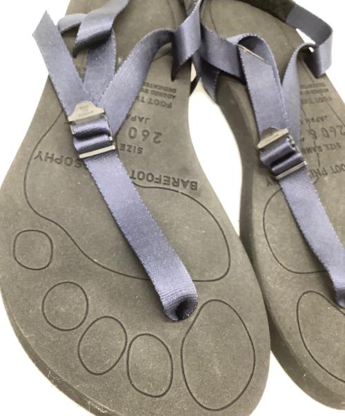 foot the coacher（フットザコーチャー）foot the coacher (フットザコーチャー) foot the coacher　BAREFOOT SANDALS ネイビー サイズ:26.5cmの古着・服飾アイテム