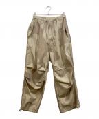 KAPTAIN SUNSHINEキャプテンサンシャイン）の古着「Wide Over Pants」｜ベージュ