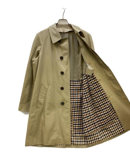 Aquascutum（アクアスキュータム）Aquascutum (アクアスキュータム) バルカラーコート ベージュ サイズ:34の古着・服飾アイテム